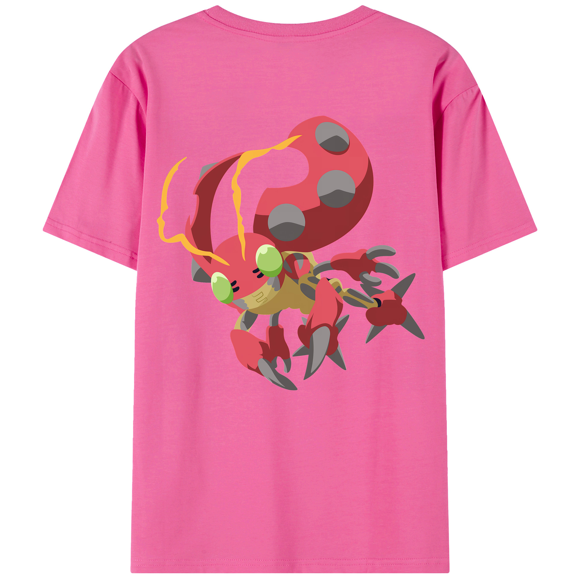 （画像用） Digimon デジタルモンスター/デジモン レディース半袖Tシャツ(バックプリント)